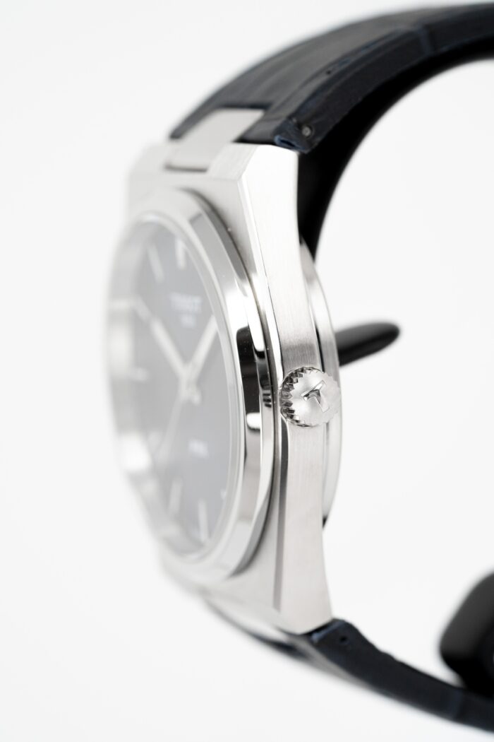 Tissot Men's Watch PRX Blue Leather - T137.410.16.041.00 - Image 5